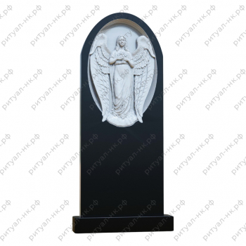 Резной памятник ангел № 39