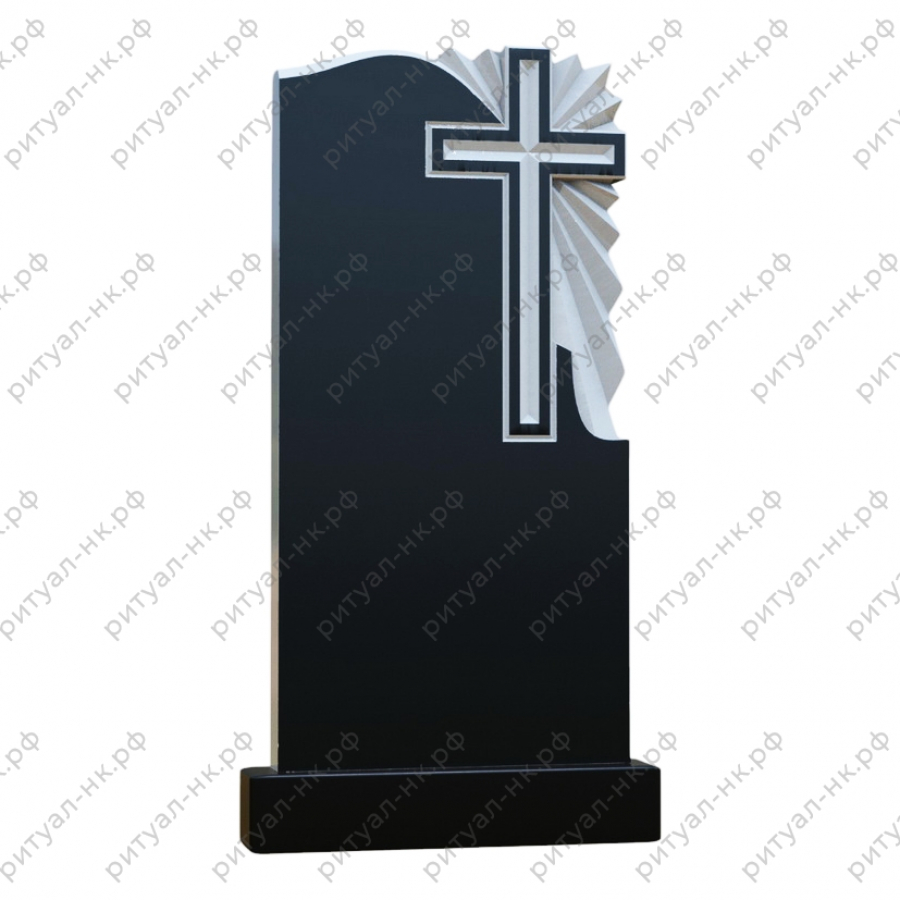 Резной памятник православный № 53