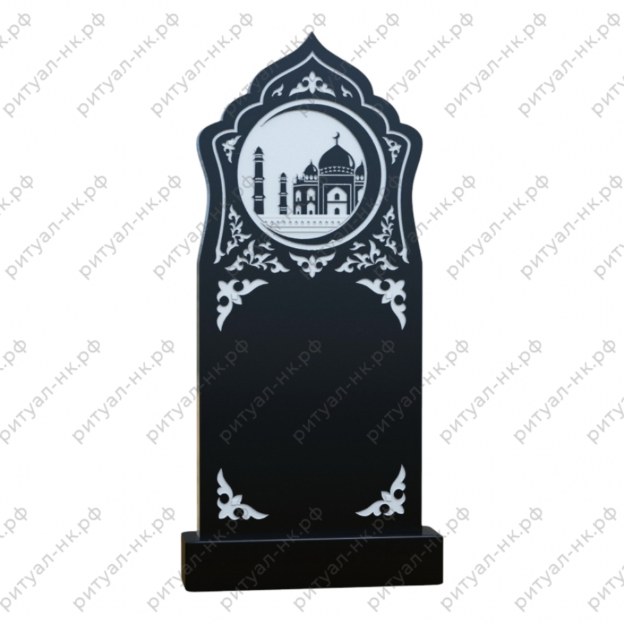 Резной памятник мусульманский № 14