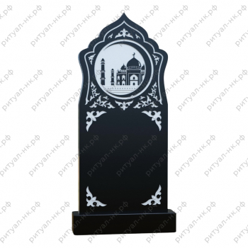 Резной памятник мусульманский № 14
